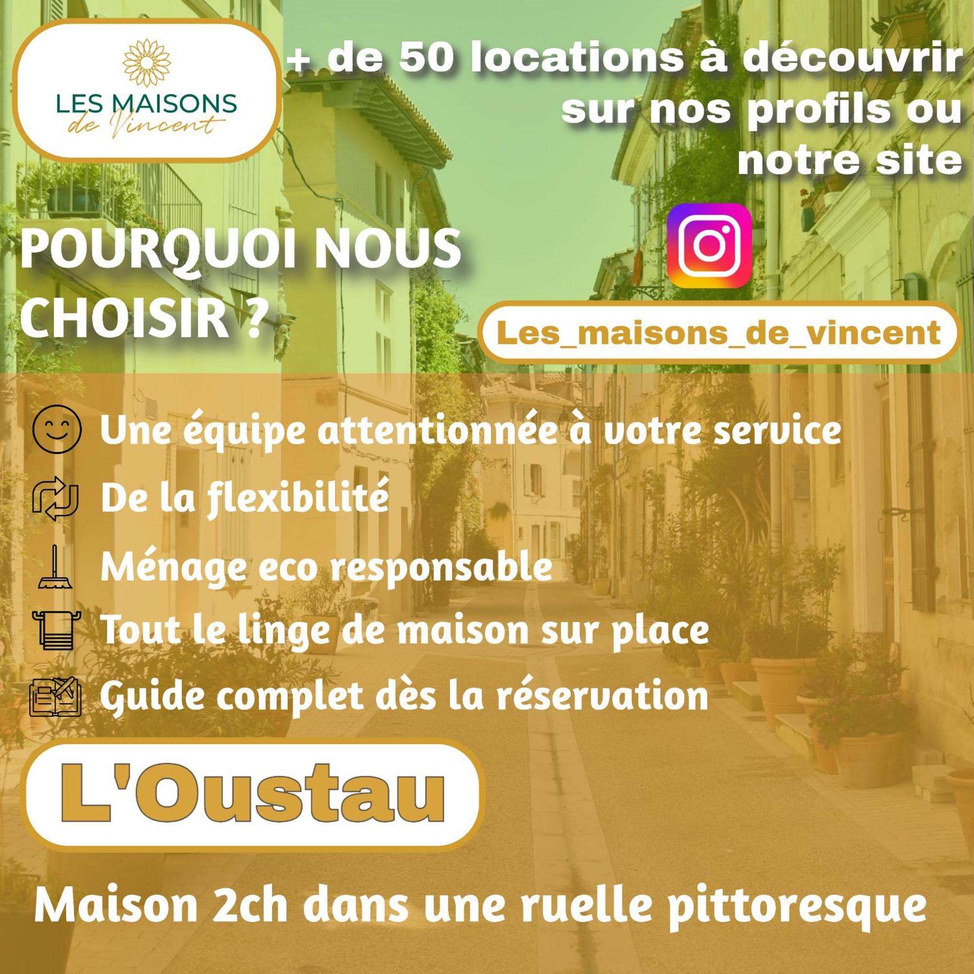 L'oustau - Les Maisons De Vincent Hébergement de vacances *